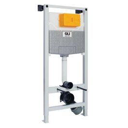 OLI120 Sanitärblock für Wand-WC, 115cm, Betätigung von vorne
