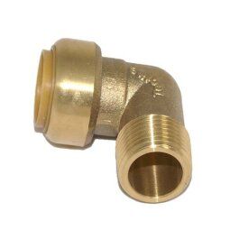 Tectite Plug Fitting Transition Elbow 18mm x 3/4" Male Thread