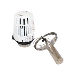 HEIMEIER głowica termostatyczna K czujnik zdalny, biały, 2 m rurka kapilarna 6002-00.500
