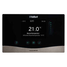 Vaillant Heizungsregler sensoCOMFORT VRC 720, 1 HK, witterungsgeführt, Systemregler