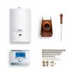 Vaillant VCW206/7-2 ecoTEC pure gas condensing combi boiler natural gas E/H VRC700/6 Roof duct red