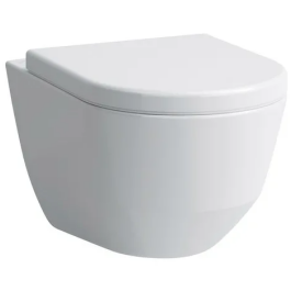 LAUFEN Pro Wand-Tiefspül-WC mit WC-Sitz mit Deckel softclose, weiß