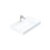 SHARP 5-częściowy zestaw mebli łazienkowych - biały połysk
