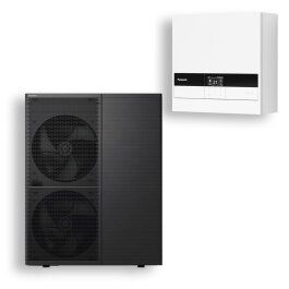 Panasonic AQUAREA Wärmepumpe 9kW Außengerät + Reglermodul WH-WXG09ME8 T-CAP 400V R290 + WH-CME8 400V