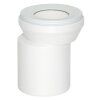 Rura przyłączeniowa WC Viega DN100 x 155 mm, tworzywo sztuczne, kolor biały