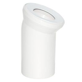 Viega WC Anschlussbogen DN 100 x 150mm 22,5 Grad Kunststoff weiß