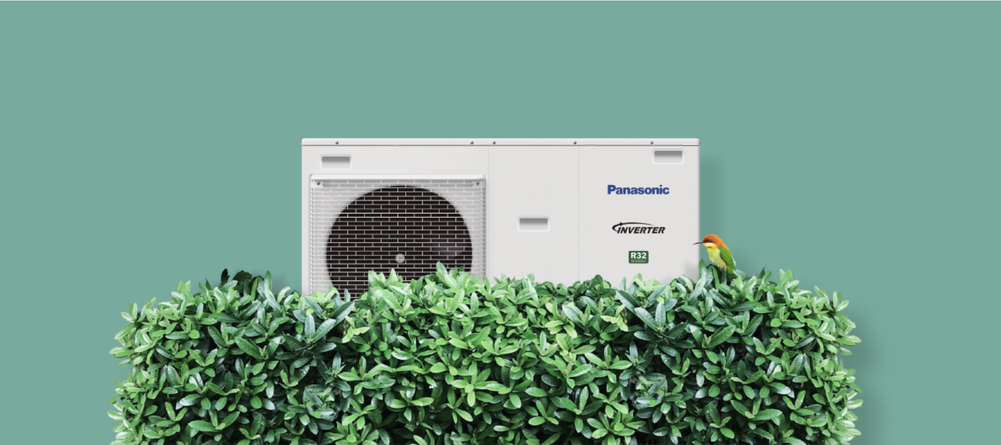 Wärmepumpe Panasonic Aquarea Monoblock 5 kW (WH-MDC05J3E5) – Umweltfreundlicher Dank Kältemittel R32